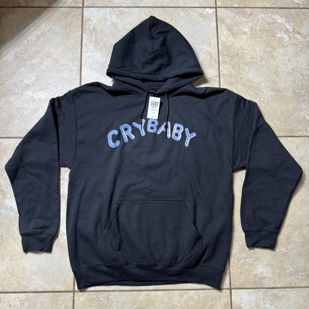 Melanie Martinez Cry Baby Sad Bear Hoodie Hot Topic Exclusive LARGE New